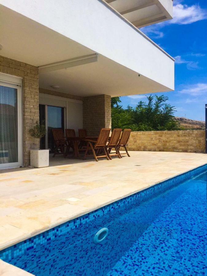 Villa Antea - Modern House With Pool Pag Town Exterior foto